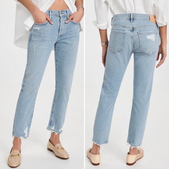 CITIZENS OF HUMANITY Emerson Jean‎ Slushie On Size 26 Boyfriend Low Rise Slouchy - Picture 2 of 16